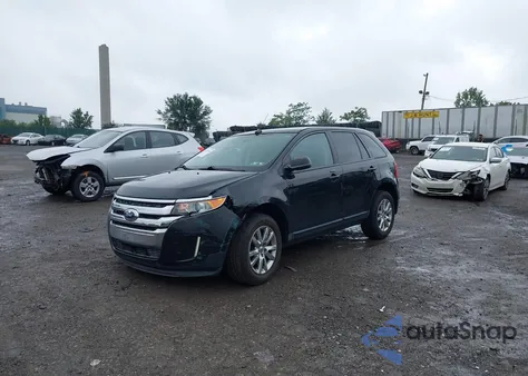 2014 Ford Edge Sel z USA, uszkodzony, nr VIN 2FMDK4JC0EBB27392